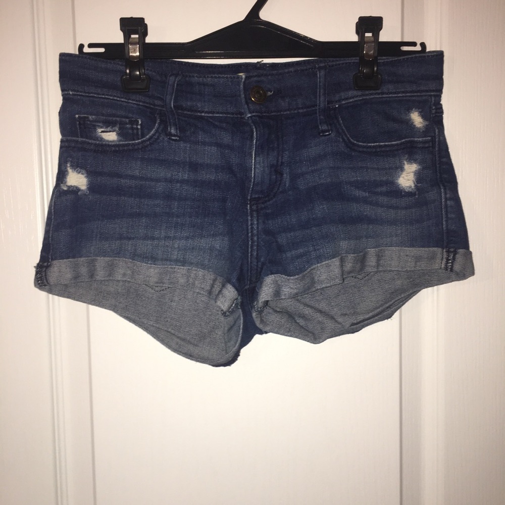 Abercrombie Kids Low Rise Jean Shorts
